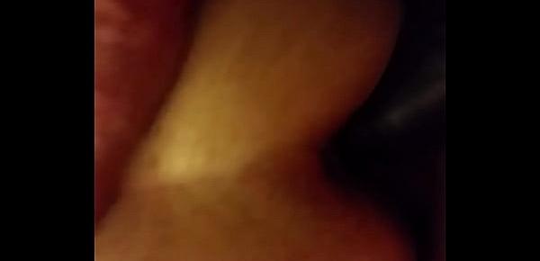  Wife does a double vaginal with cock and a toy